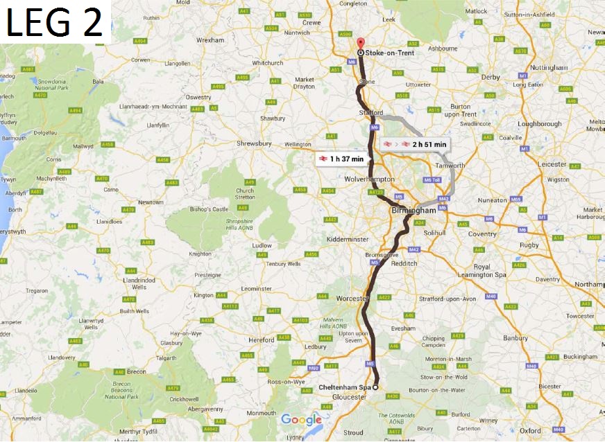 Itinerary Leg 2