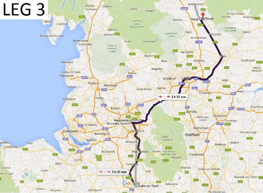 Itinerary Leg 3