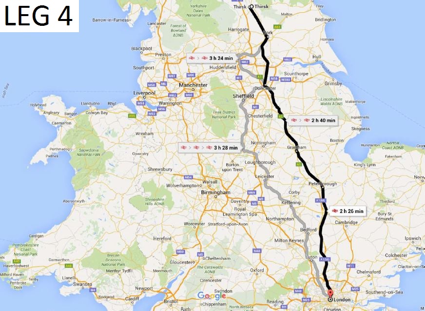 Itinerary Leg 4